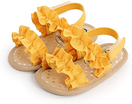 Meninos meninos meninas sandálias verão verão recém -nascido vestido plana sapatos de berço