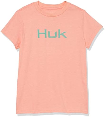T-shirt de pesca de tee de logotipo de Huk Kids