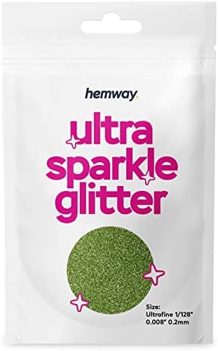 Hemway Premium Ultra Sparkle Glitter Multi Finalis Finals Flato Metálico para Artes Crafts Nails Cosmetics