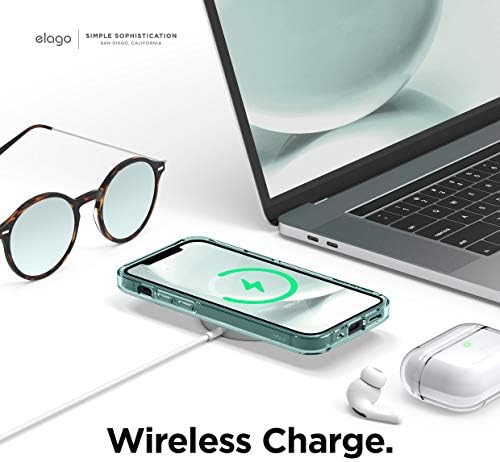 Caso Clear Hybrid da ELAGO Compatível com iPhone 12 mini estojo 5,4 polegadas - Capa de pára -choques