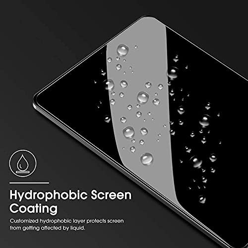 Dezessenmtf Protetor de tela de vidro temperado compatível com 2023 Hyundai Palisade 12,3 polegadas tela sensível ao toque