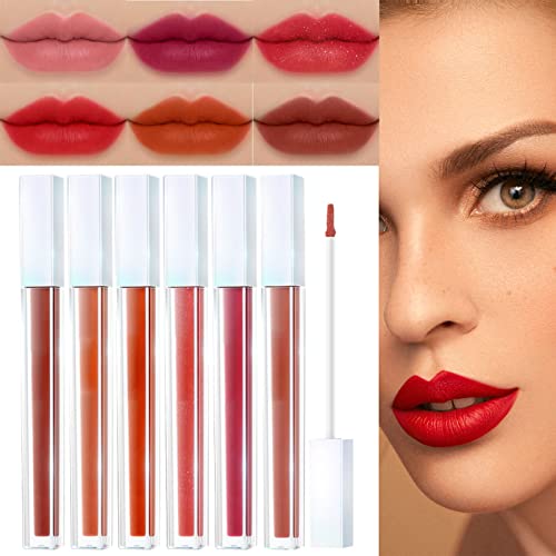 Dbylxmn Silky Lip Soft Lip Lipstick Hidratante e não é fácil não é fácil desaparecer 6 cores excelentes