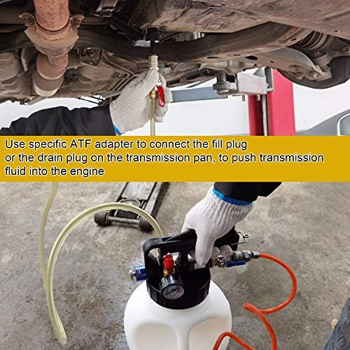 Ystool 10L Dispensador de extrator de líquido pneumático Conjunto de ferramentas de recarga ATF para alterar o