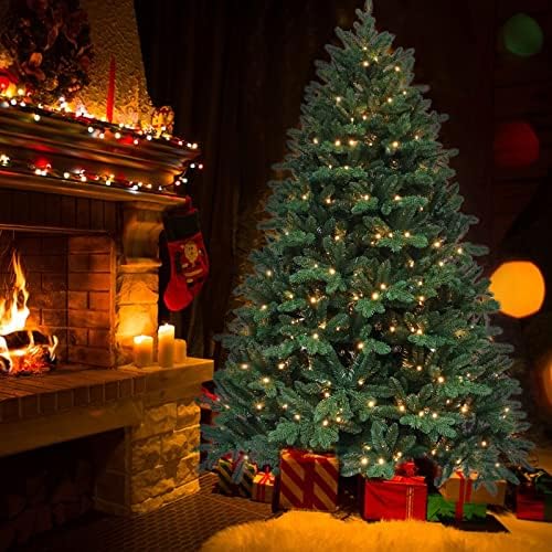 MAKEATREE 4,5 pés árvore de Natal artificial completa com 921 dicas, 250L, árvore de natal articulada para decoração