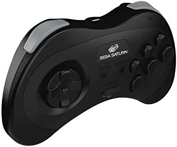 Controlador sem fio retro -bits Sega Saturn 2,4 GHz para Sega Saturno, Sega Genesis Mini, Switch, PS3, PC, Mac