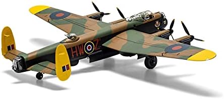 Corgi Diecast Avro Lancaster B Mk III Grogue o tiro 1:72 Aeronaves militares da Segunda Guerra Mundial Modelo
