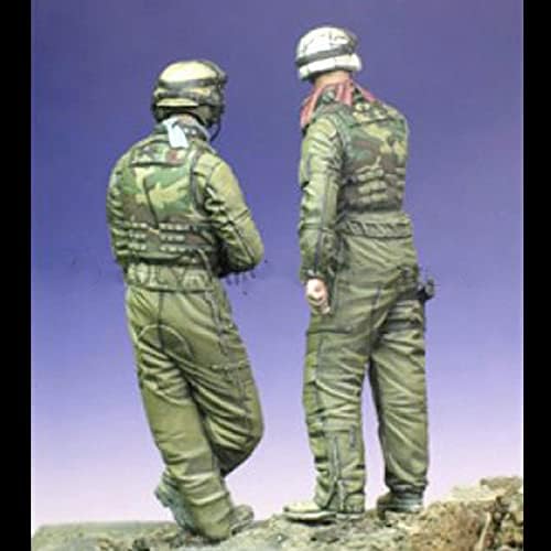 Goodmoel 1/35 Iraqi US Commando Resin Figuras / Soldado Desmonte e não pintado kit em miniatura / HS-6874