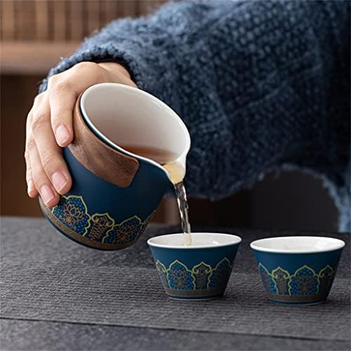 Ganfanren Kung Fu Conjunto de chá Cerâmica Brewing Tavet Teape