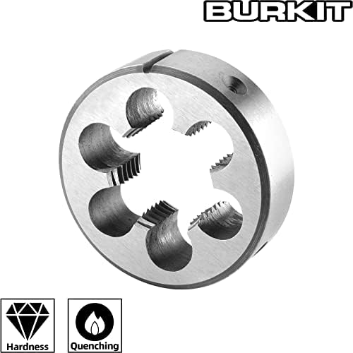 Burkit 1-1/2 -8 On Dado de rosqueamento redondo, 1-1/2 x 8 fios da máquina da unidade da máquina