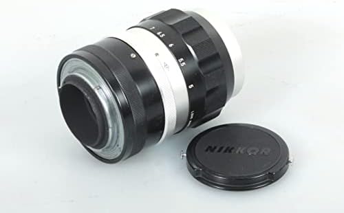 13.5 cm Nikkor Q Manual Focus Lens W Cap/caixa/papelada da lente/papelada