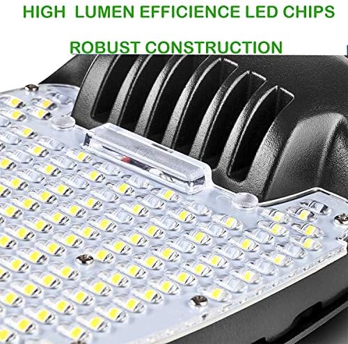 LED Shoebox Retrofit Corn Lamp, 54W Kit de retrofi LED E39 Base de magnata rotativa 5000K 7560LM,
