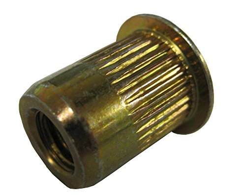 SKL375-16-150 Aço de aço grande flange, acabamento em zinco dourado 3/8-16 x 0,030-.150 Raje de aderência