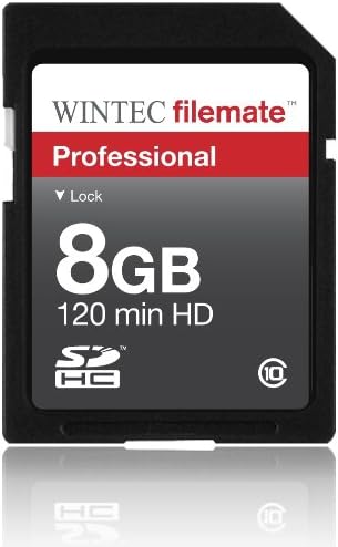 8 GB Classe 10 Card de memória de alta velocidade SDHC para Canon PowerShot 950 IS 970 IS. Perfeito para filmagens