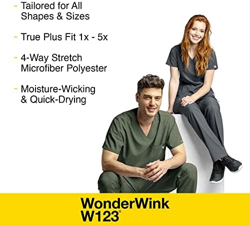 WonderWink Wink Feminino Crew Neck Warm Up Jacket