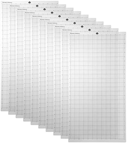 Tapete de corte xixian, tapete de corte de substituição tapete adesivo transparente com medição