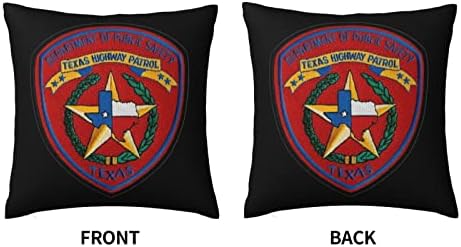 Patrulha rodoviária do Texas Soft confortável confortável travesseiro de luto de dupla face com forte praticidade