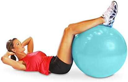 Cap Ball Fitness Stability Ball Ball, 65cm, cerceta
