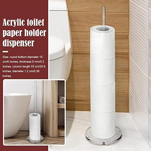 Suporte de papel de papel higiênico livre de Ruifaya, rolo de dispensador de tecido do banheiro para