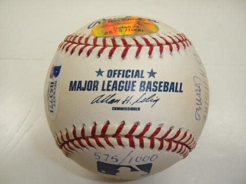 Mike Schmidt assinou o statball statball com 16 inscrições autografadas rj.com - bolas de beisebol autografadas