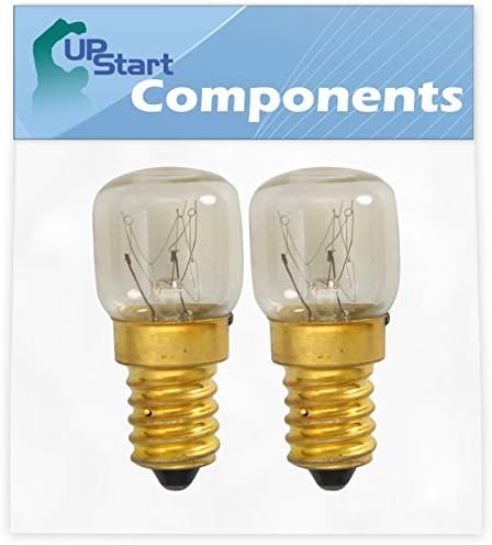 2 -Pack 4173175 Substituição da lâmpada para Whirlpool GBD307PDS10 - Compatível com lâmpada de