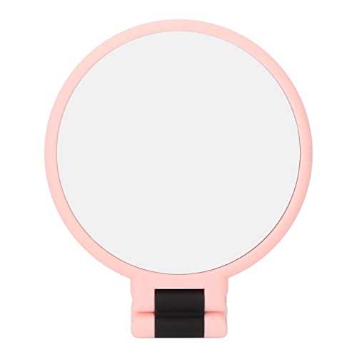 Espelho de ampliação de 15x dobrável, espelho de maquiagem portátil dobrável portátil de dupla face