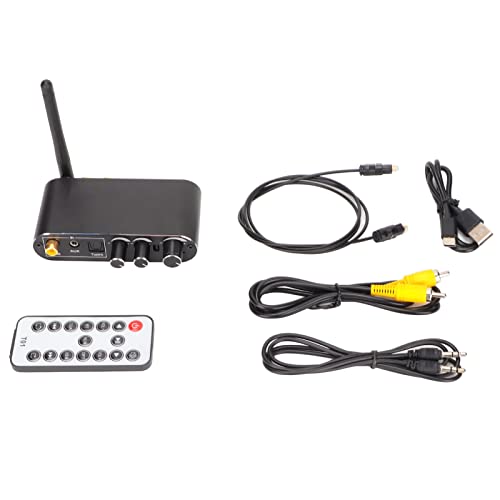 Bluetooth Digital to Analog Converter, 2 dispositivos Connecte o conversor Bluetooth DAC, o receptor