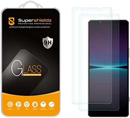Supershieldz projetado para protetor de tela de vidro temperado Sony, anti -scratch, bolhas sem bolhas