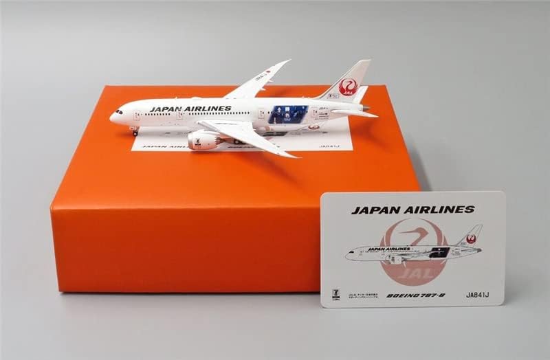 JC Wings Japan Airlines for Boeing 787-8 Spirit de vitória Dreamliner JA841J com antena 1/400 Aeronave
