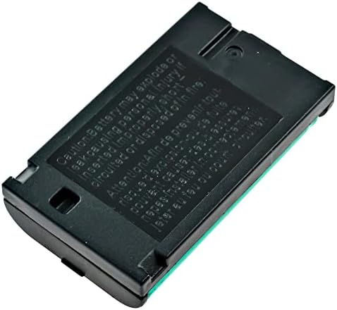 Baterias de telefone sem fio Synergy Digital, trabalha com Panasonic KX-TG5577 Phone sem fio, o combo-pacote