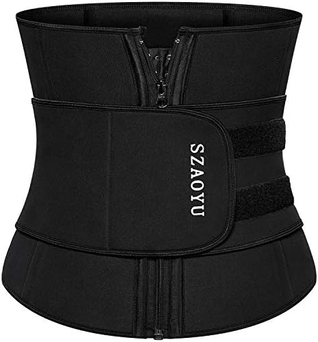 Szaoyu Neoprene Sauna Cintura cinto do cinturão para mulheres Treinador de suor Colo