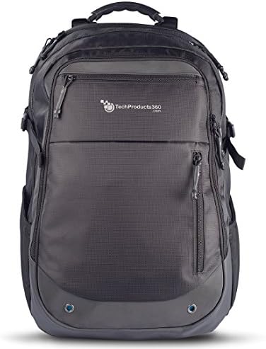 TechProducts360 Quad Pack Backpack 17 Black