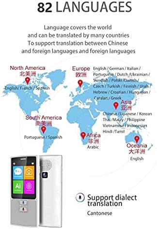 TWDYC 76 Idiomas Tradutor de voz Inglês japonês coreano francês russo russo chinês tradução espanhola