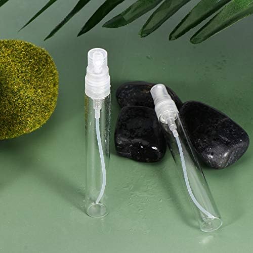 ALREMO XINGHUANG - 10pcs Spray de spray vazio portátil Perfume Perfume Atomizador de vidro transparente Reciliável