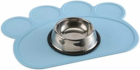 N/A Silicone Pet Food Pet Bowl Bowl Bebing Taw Dog Feeding Placemat Lavagem fácil Batida de estimação à prova d'água