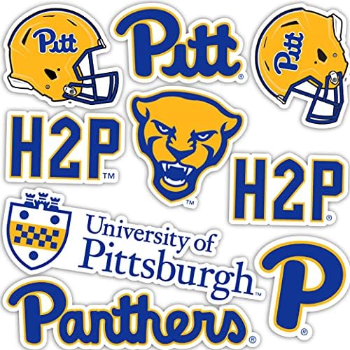 Adesivo da Universidade de Pittsburgh Pitt Panthers adesivos Vinil Decalques de vinil Laptop Bottle