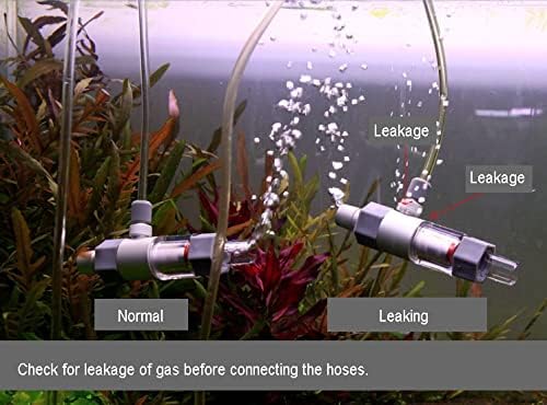 Qanvee inline CO2 Atomizador difusor aquário tanques plantados aquascape)