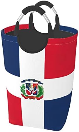 Bandeira da República Dominicana Bandeira Baseball Rapa para Armazenamento de Bestas de Armazenamento