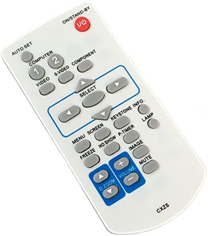 Controle remoto do projetor de substituição Compatível para projetor EIKI LC-XBL21 LC-XBL26 LC-XBM21