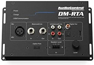 Analisador de tempo real do Audiocontrol DM-RTA e ferramenta de vários testes