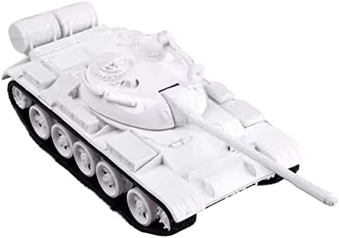 TECKEEN 1:43 liga Russa Soviética T55 Modelo de Tanque Médio Tanque Modelo de Exposição de Ciência Militar de