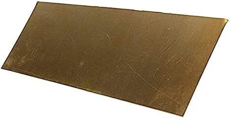 Folha de folha de cobre Yuesfz Folha de latão de folha de percisão Matérias -primas 4x100x150mm