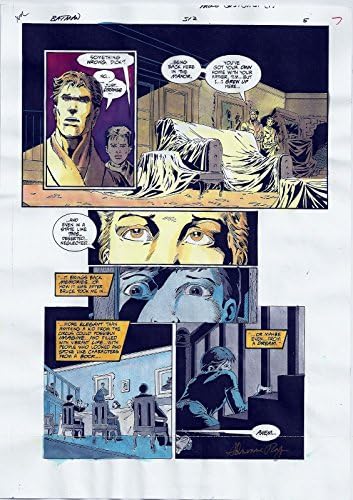Batman Comics 512 Arte da produção Página original 5 ADRIENNE ROY