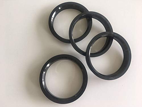 NB-AERO （Pacote de 4 rings centrados no cubo de policarbonos 78,1 mm od a 54,1 mm ID | Anel central hubcentric