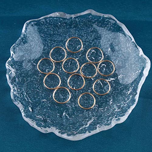 Dreadlocks de círculo vintage iAceble anéis de cabelo círculo dourado clipes boho pequenos anéis
