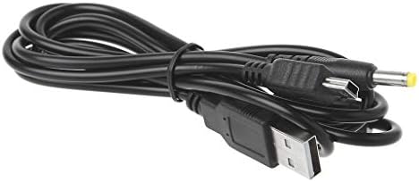 2-em 1 USB Data Cable Carreging Cabo de carregamento para PSP 2000 3000 ACCSSORIAS ACCSSORIAS PSP 2-1 Mini