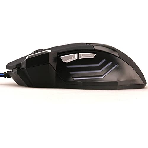 Mouse de jogo de computador de alta qualidade de alta qualidade com fio 5500 dpi