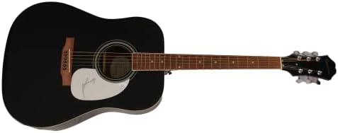 Jared Leto assinou autógrafo em tamanho grande Gibson Epiphone Guitar Guitar b W/ James Spence Autenticação JSA