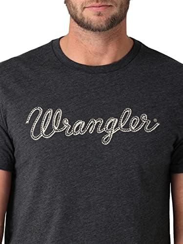 Camiseta de manga curta da tripulação do Wrangler Men's Western
