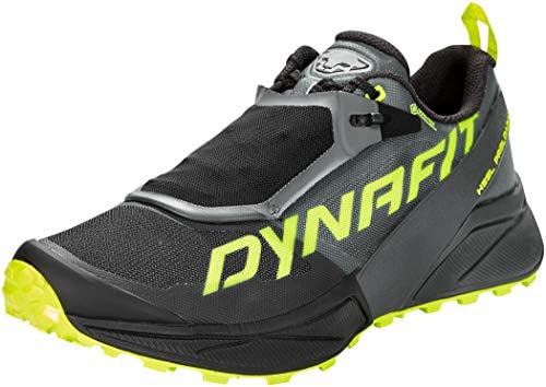 Ultra 100 GTX da Dynafit masculina tênis de corrida de trilha carbono/neon amarelo