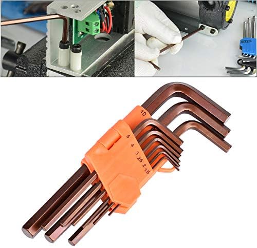 Conjunto de chave de chave hexápica do Hohxen Torx, conjunto de ferramentas de reparo de torque de torque
